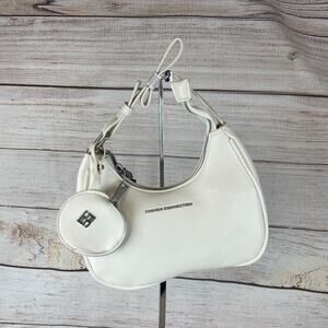 French Connection Sabrina Shoulder Bag Off White